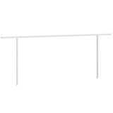 Vidaxl Laifel Polet Set 600x245 cm de fer blanc