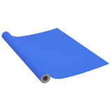 Vidaxl möbler olja självhäftande 500x90 cm pvc högglansblått