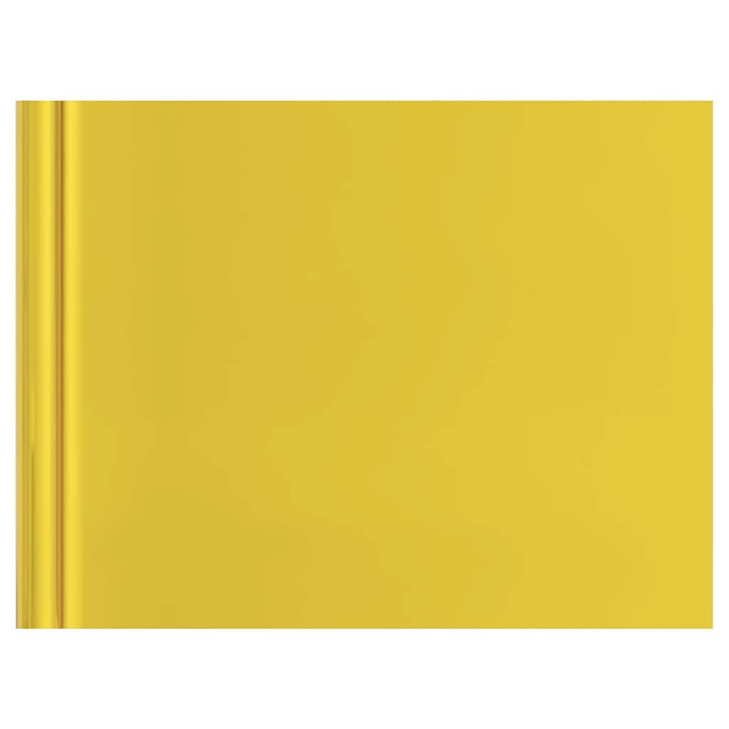 VidaXL film pour meubles autocollant 500x90 cm PVC brillant doré