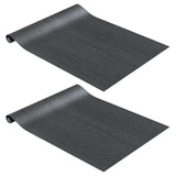 VidaXL films pour meubles autocollants 2 pcs 500x90 cm PVC couleur bois foncé
