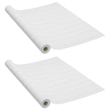 Vidaxl Meubles Huiles auto-adhésives 2 PCS 500x90 cm PVC sans couleur