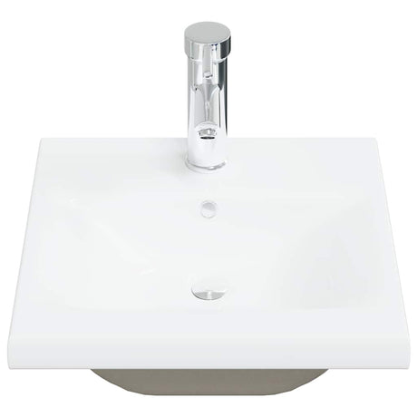 Vidaxl Built -in Washingin avec TAP 42x39x18 cm en céramique blanc