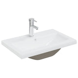 Vidaxl Built -in Washingin avec Tap 61x39x18 cm Céramique blanc