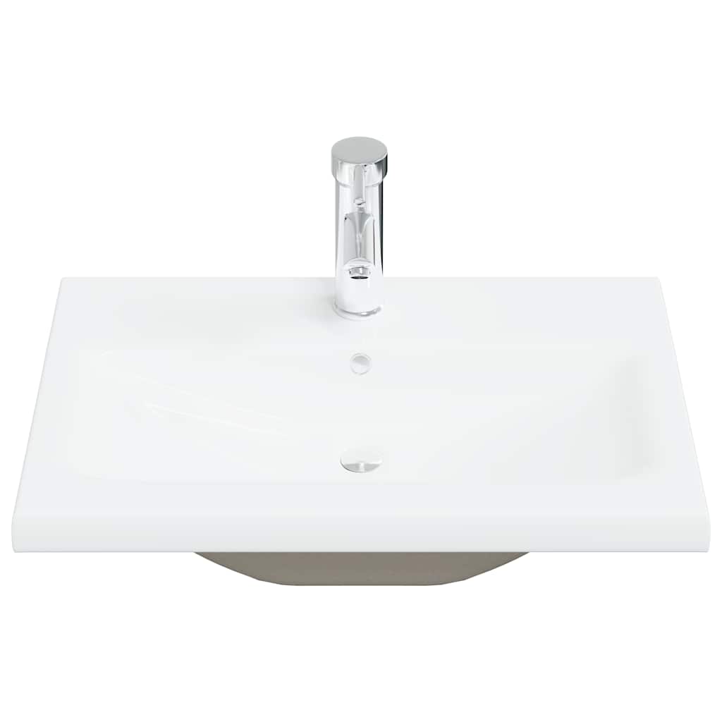 Vidaxl Built -in Washingin avec Tap 61x39x18 cm Céramique blanc