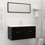 Vidaxl Built -en Wash Table avec Tap 101x39x18 cm Céramique blanc