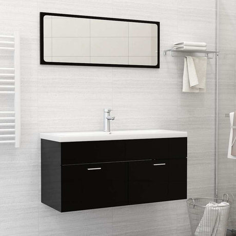 Vidaxl Built -en Wash Table avec Tap 101x39x18 cm Céramique blanc
