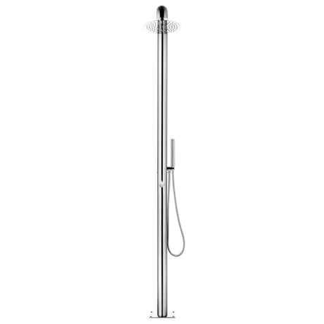 Vidaxl Douche extérieure 225 cm en acier inoxydable
