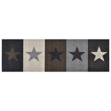 Vidaxl Cuisine Mat Washable Star 45x150 cm