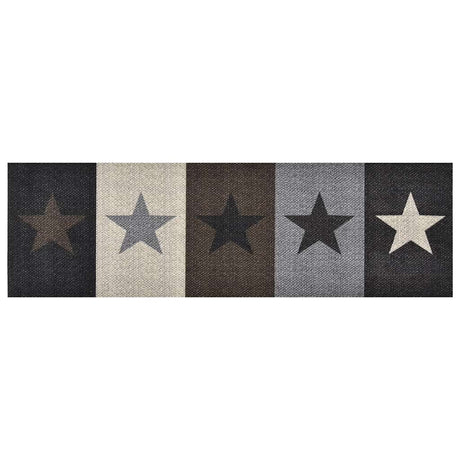 Vidaxl Cuisine Mat Washable Star 45x150 cm