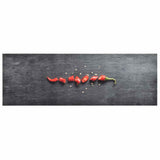 Vidaxl Cuisine tapage lavable Pepper 60x180 cm