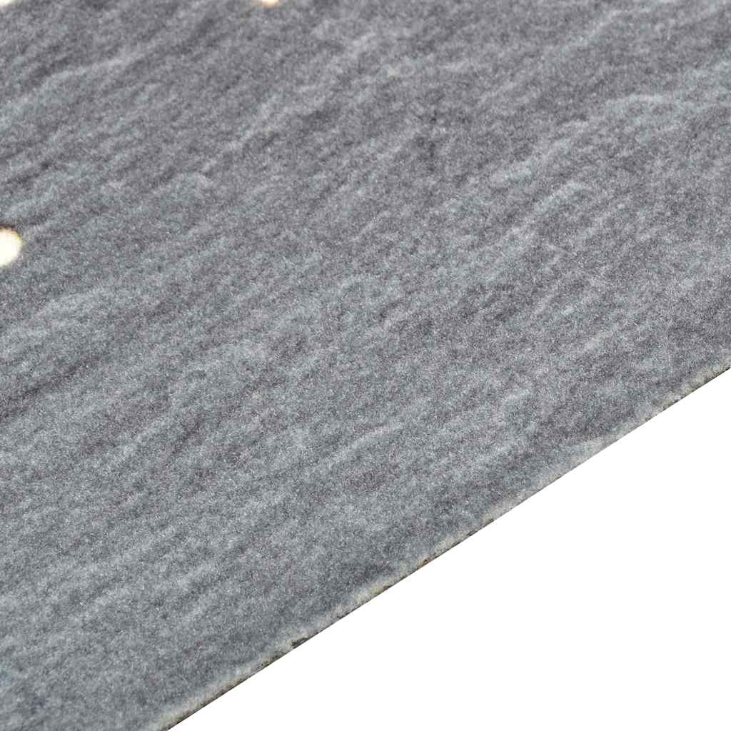 Vidaxl Cuisine tapage lavable Pepper 60x180 cm