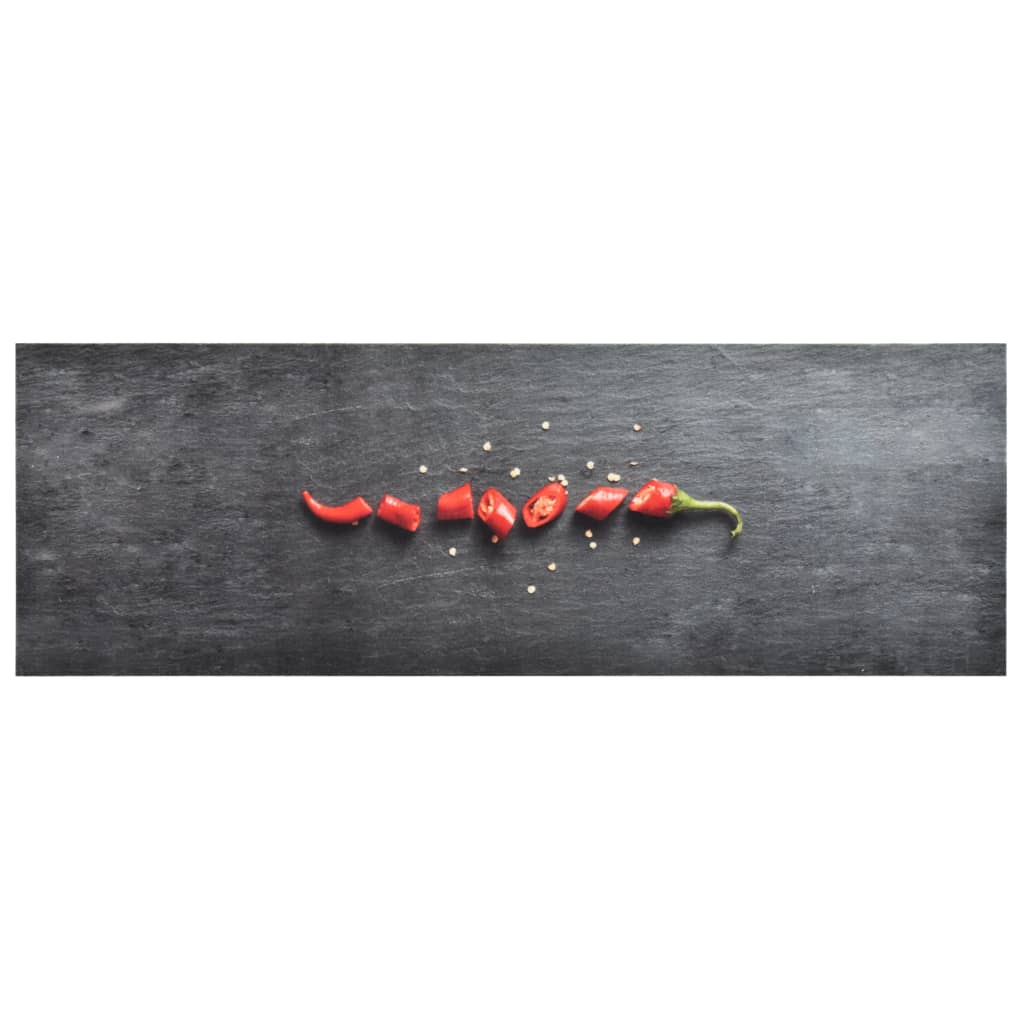 Vidaxl Kitchen Mat Matlable Pepper 60x300 cm