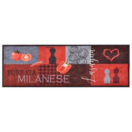 Vidaxl Cuisine Mat Tomates lavables 60x180 cm