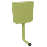 Plancher de toilette Vidaxl avec approvisionnement en eau en bas 3 6 L Green d'olive