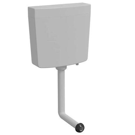 Planchers de toilette Vidaxl avec alimentation en eau en bas 3 6 l gris