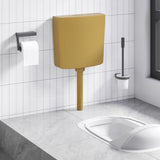 Plancher de toilette Vidaxl avec alimentation en eau au fond 3 6 L Curry Jaune