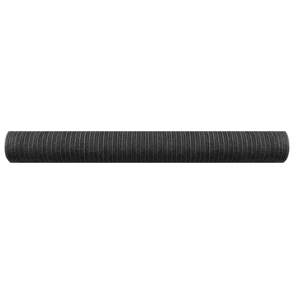 Vidaxl Privacynet 75 g m² 1.5x25 m HDPE anthracite -colored