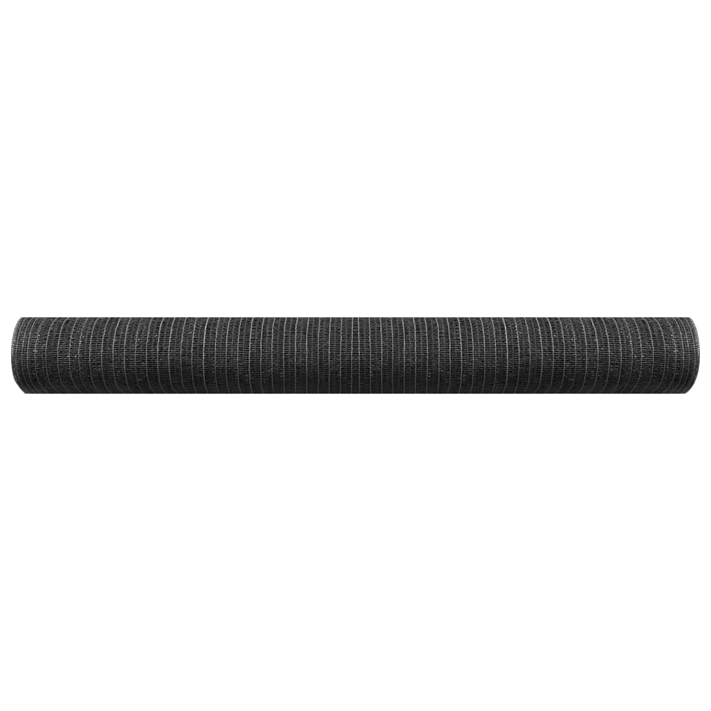 Vidaxl privacynet 75 g m² 2x25 m anthracite HDPE -Colored