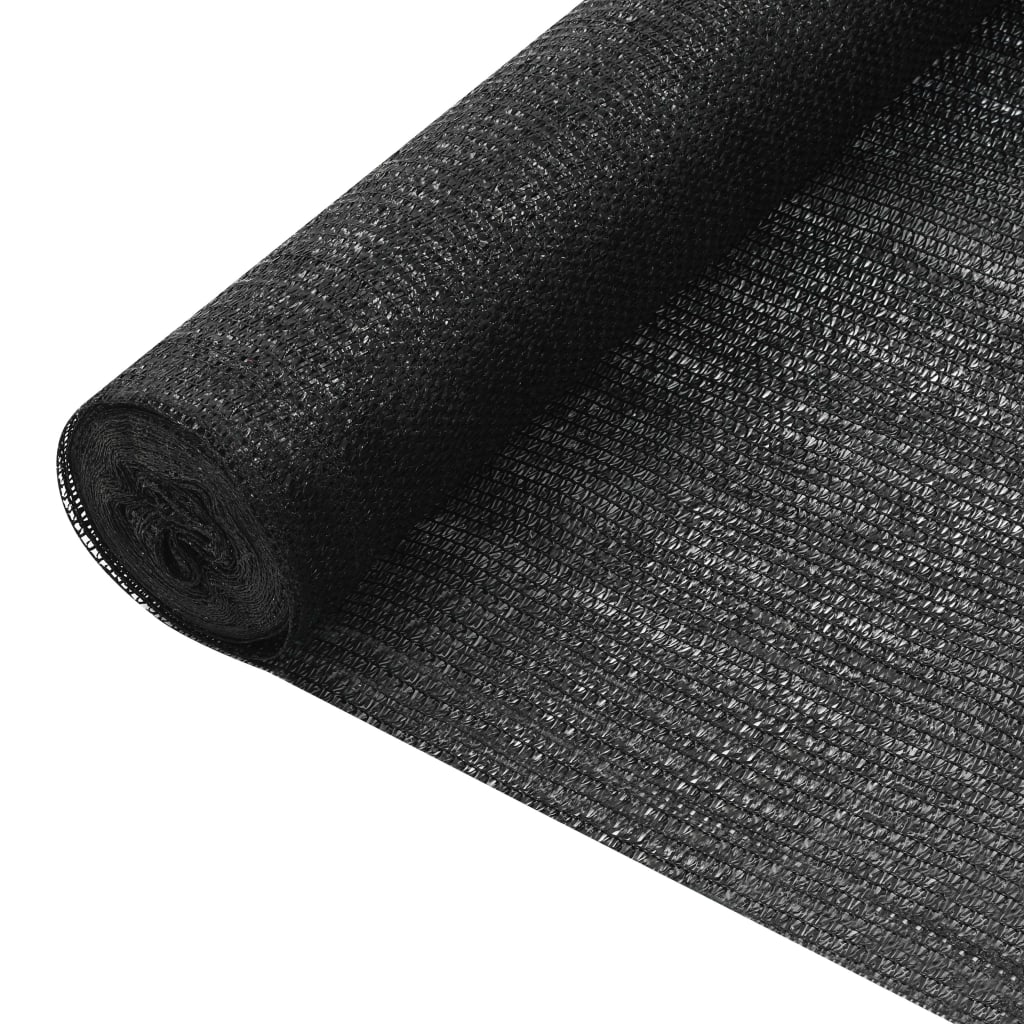 Vidaxl Privacynet 75 g m² 1,5 x 50 m HDPE noir