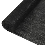 Vidaxl Privatsphär 195 g m² 1.5x10 m HDPE Black