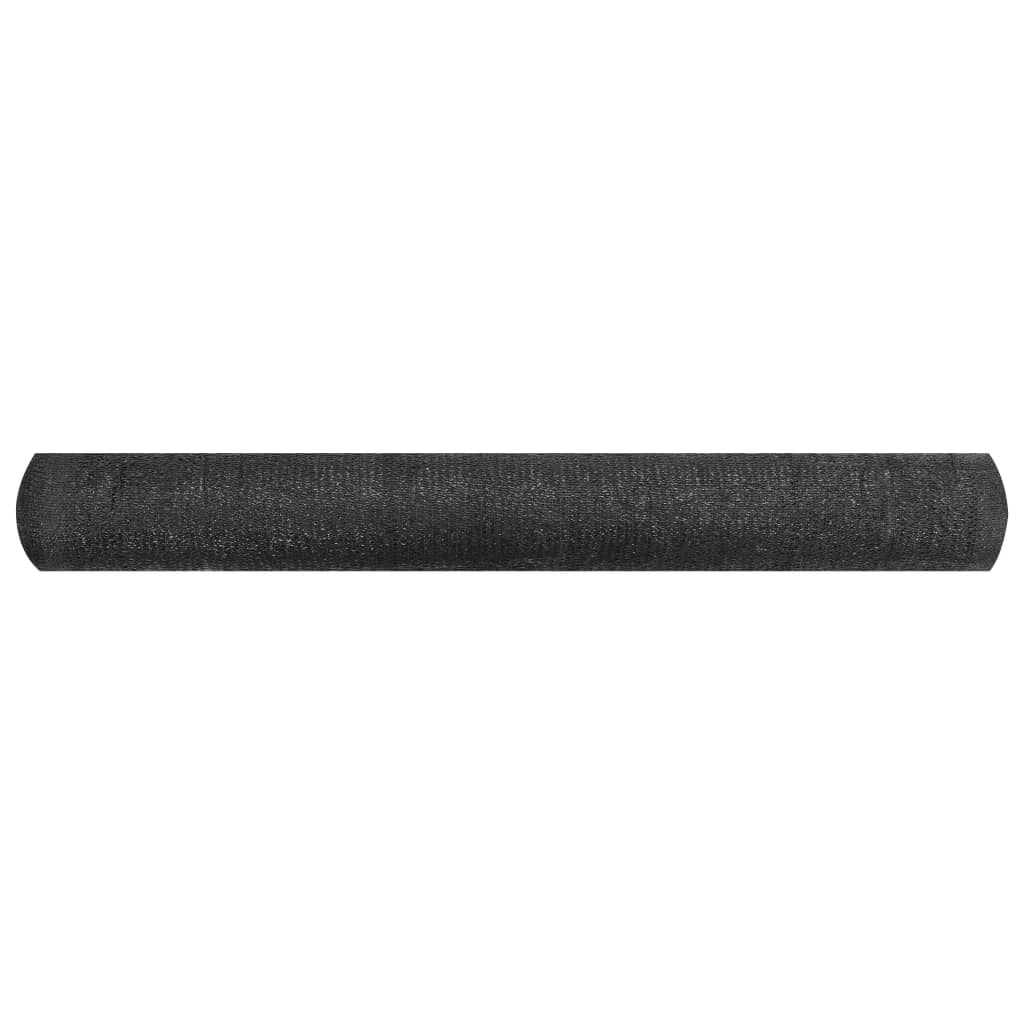 Vidaxl Privatsphär 195 g m² 1.5x10 m HDPE Black