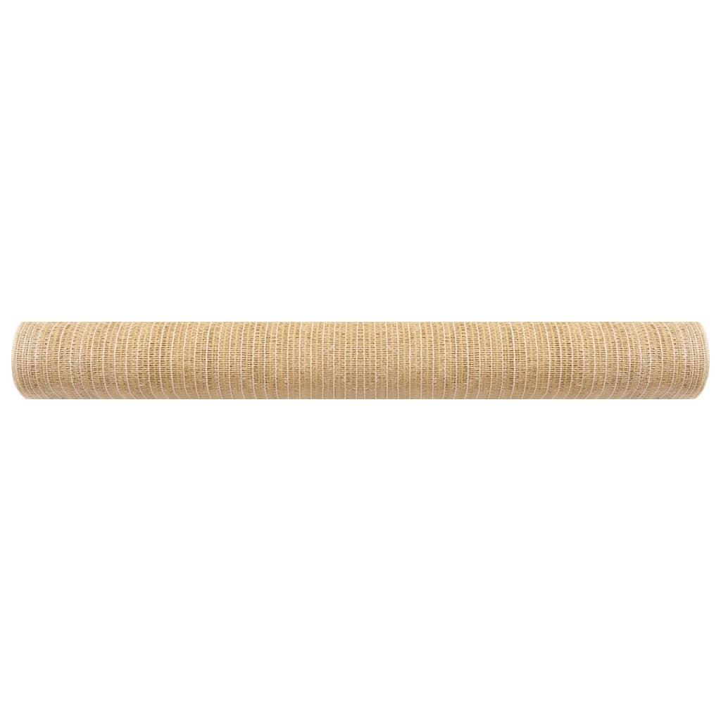 Vidaxl Privatsphär 195 g m² 1.8x25 m Hdpe Beige