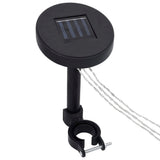 Vidaxl Garland léger avec panneau solaire pour la LED de la tonnelle