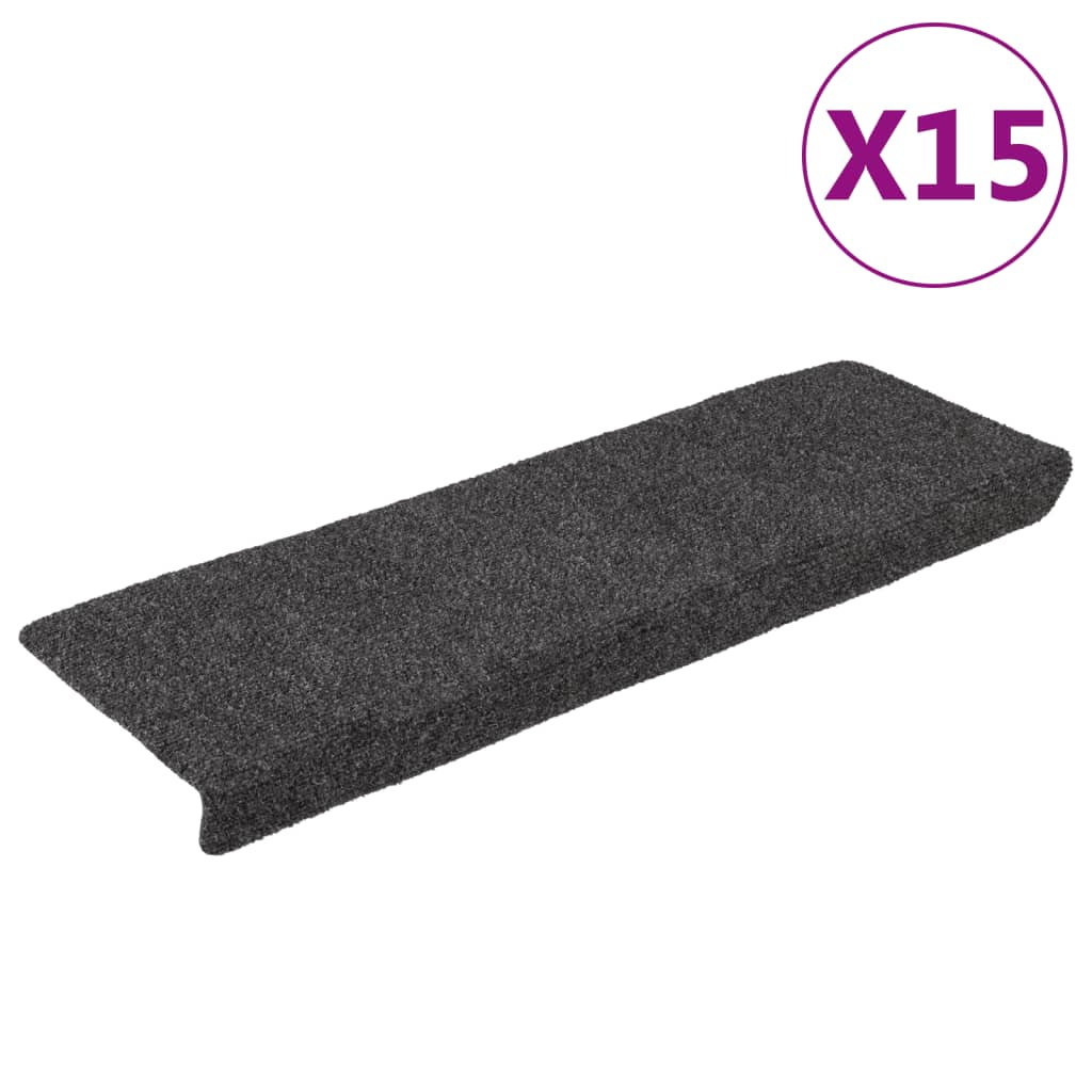 Vidaxl Staps Mas 5 PC 65x21X4 CM Nadle huet anthemracite -Coloréiert