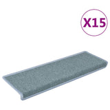 Mattes d'escalier Vidaxl 15 ST 65X21X4 CM ENDE RECTANGULAIRE