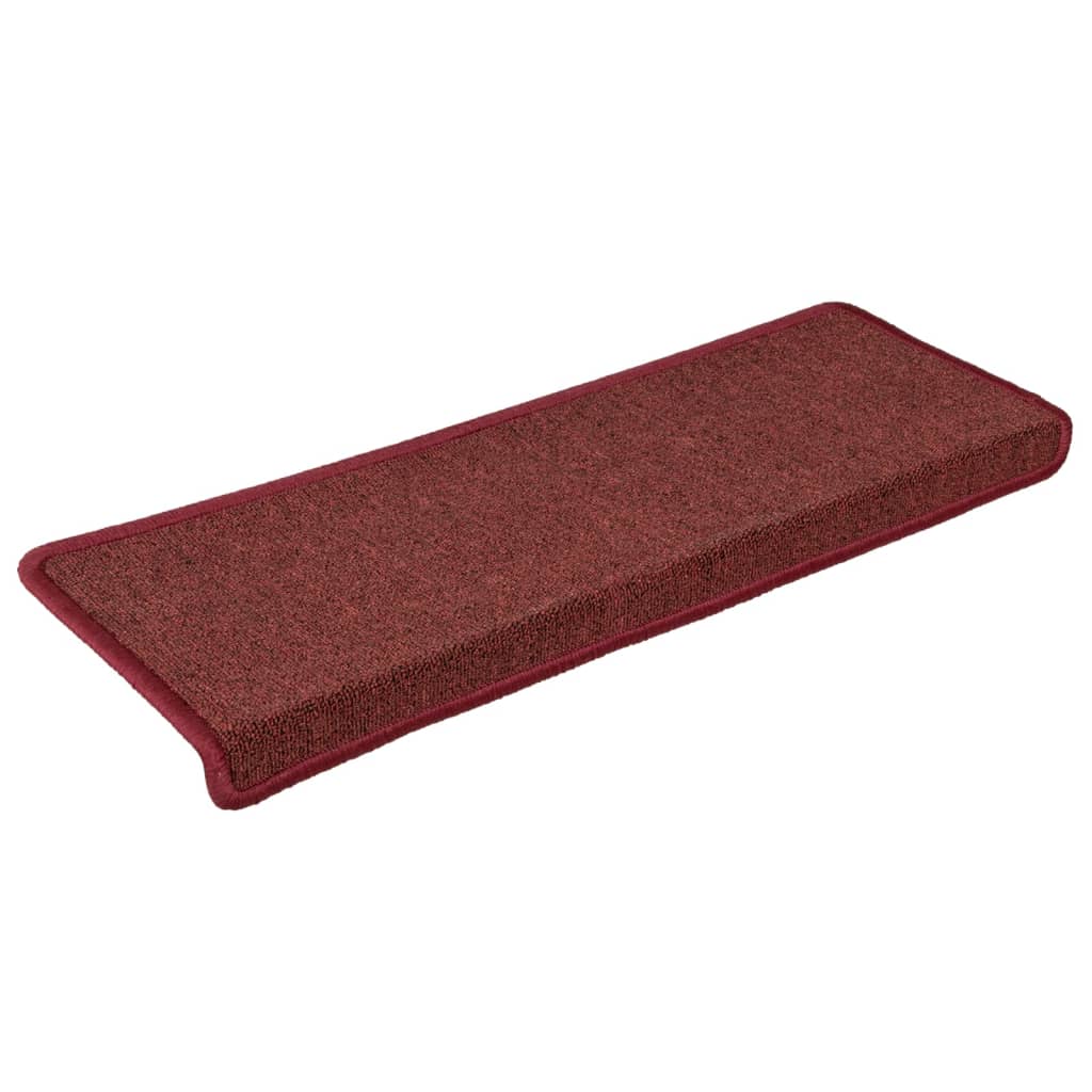 Vidaxl Staps Mants 15 St 65x21x4 cm mat Rot