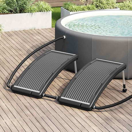 Panne de chauffage de piscine Vidaxl Solaire 2 St Bent 110x65 cm