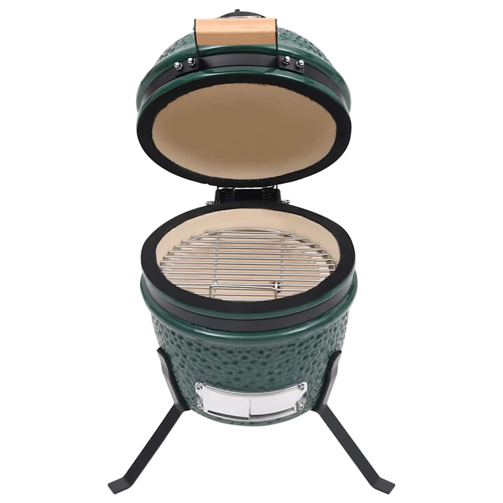 Vidaxl Kamado Barbecue 56 cm keramisk grønn