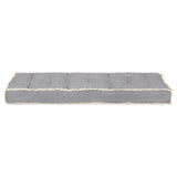 Vidaxl Bank cushion pallet 120x80x10 cm anthracite -colored