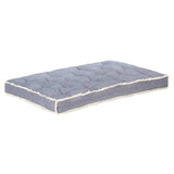 Vidaxl Bank cushion pallet 120x80x10 cm blue