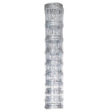 Vidaxl hek 50x1,2 m Galvanisé en acier argent coloré