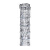 Vidaxl Hek 50x1,5 m Galvanisé en acier argent coloré