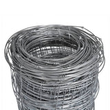 Vidaxl Hek 50x1,5 m Galvanisé en acier argent coloré