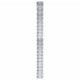 Vidaxl hek 50x1,25 m Galvanisé en acier argent coloré