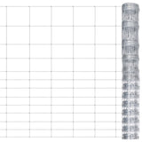 Vidaxl Hek 50x1,5 m Galvanisé en acier argent coloré