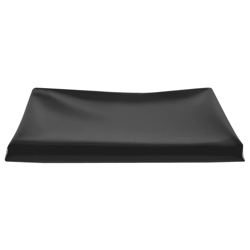 Vidaxl Pond Liner 0,5 mm 2x2 M PVC nero