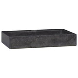 Mur de lavabo de vidaxl - Moule 38x24x6,5 cm Black