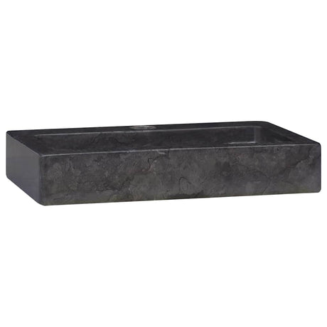 Mur de lavabo de vidaxl - Moule 38x24x6,5 cm Black