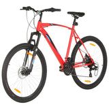 Vidaxl Mountainbike 21 engrenages Roues de 29 pouces 53 cm Cadre rouge