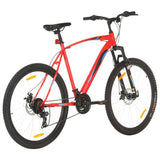 Vidaxl Mountainbike 21 engrenages Roues de 29 pouces 53 cm Cadre rouge