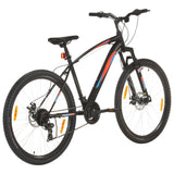 Vidaxl Mountainbike 21 engrenages Roues 29 pouces Cadre 48 cm noir