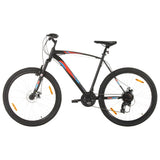 Vidaxl Mountainbike 21 engrenages Roues de 29 pouces 53 cm Cadre noir