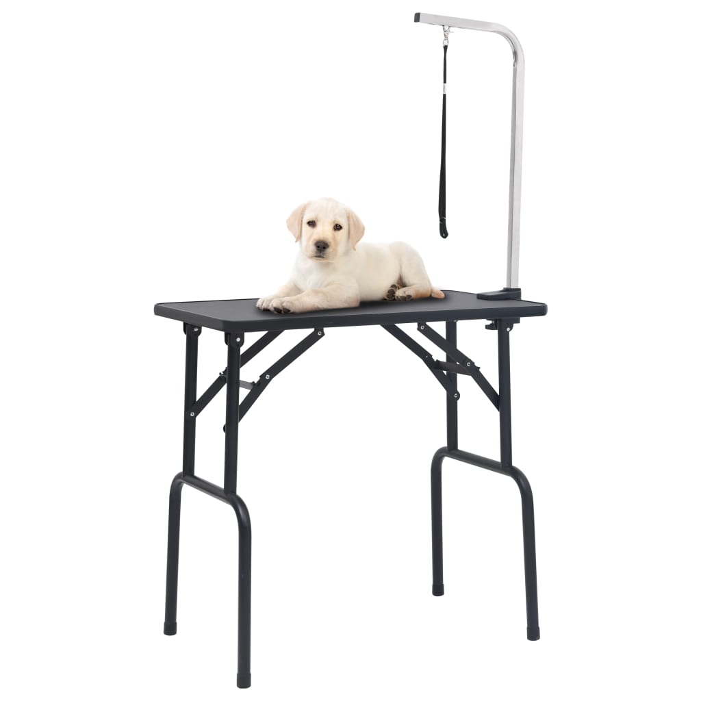 Vidaxl Dog Trim -bord Justerbar med 1 Loop