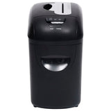 Vidaxl Paper Shredder 10 pages microcut noir