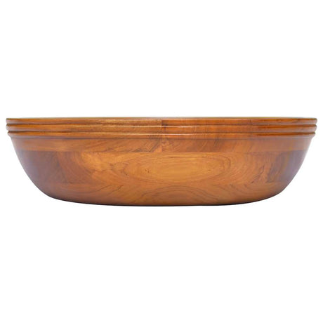 Vasque Vidaxx ø40x10 cm teck massif