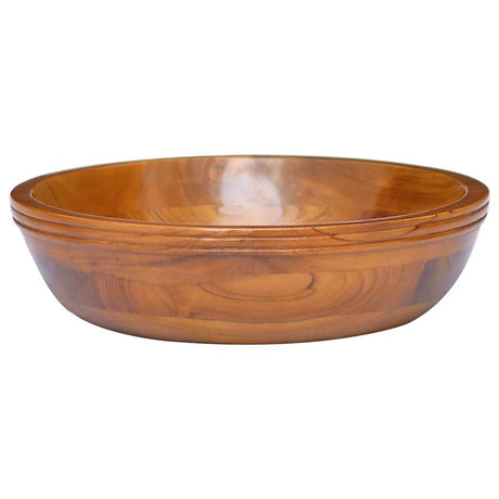 Vasque Vidaxx ø40x10 cm teck massif